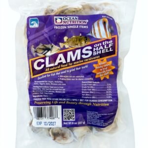 Ocean Nutrition Clams on Half Shell 8oz.
